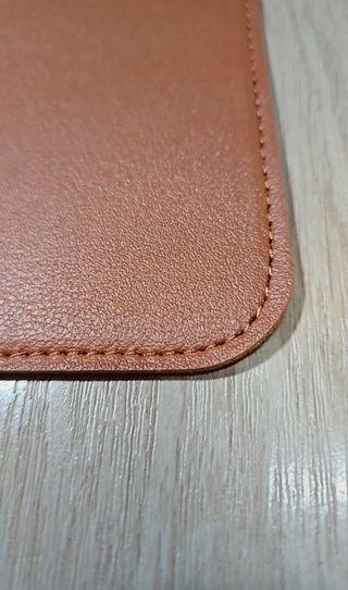 Maleta-funda cuero para el portátil