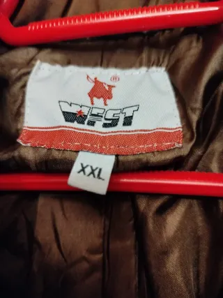 Abrigo largo mujer marrón