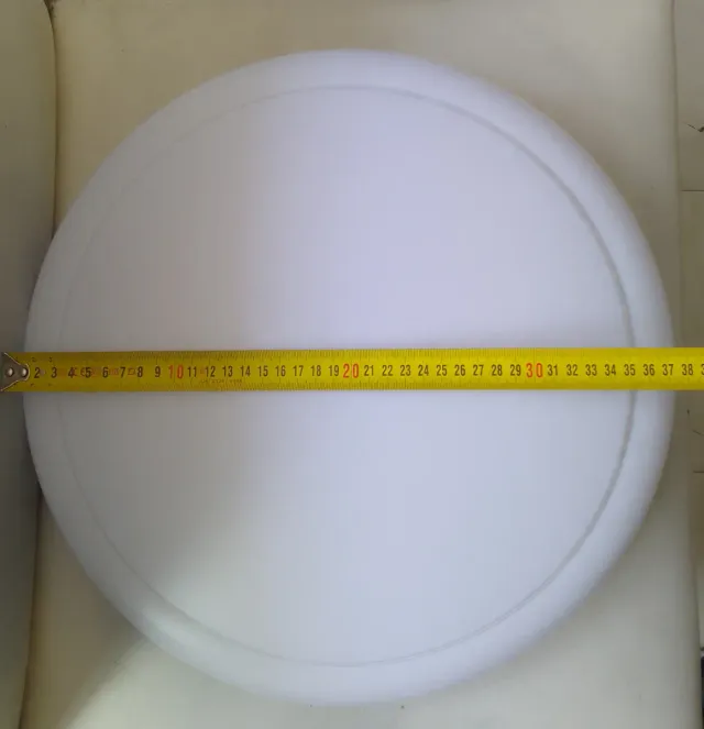 Plafón redondo bianco