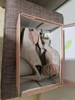 Zapatos de tacón Arian rosa verano