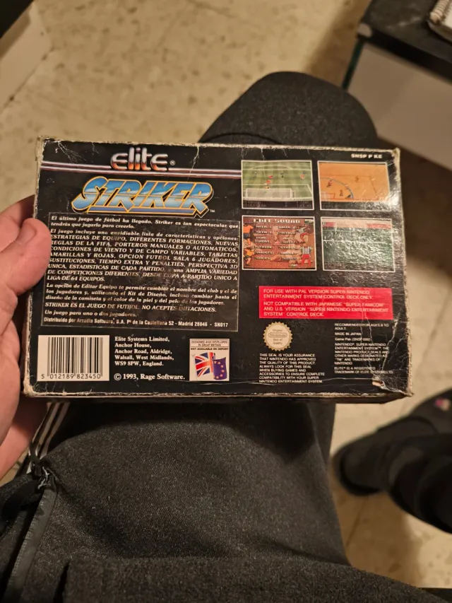 Gioco Super Nintendo Striker