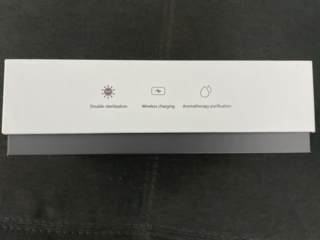 Box sterilizzatore UV con ricarica wireless 10W –