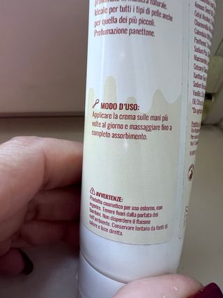 Crema Mani Avvolgente Panettone La Rosa Canina