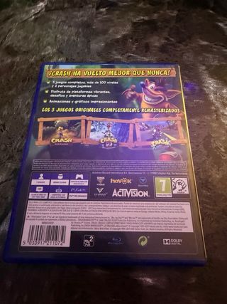 Crash Bandicoot N. Sane Trilogy PS4