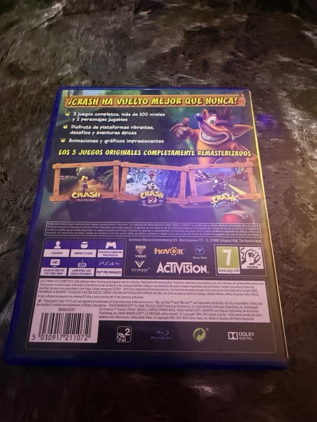 Crash Bandicoot N. Sane Trilogy PS4
