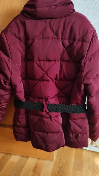 Parka abrigo ANTEA roja talla L