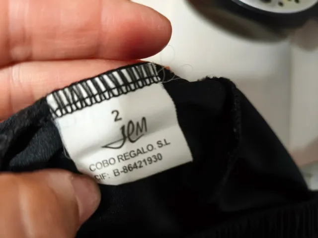 Falda flamenca niña volantes negra