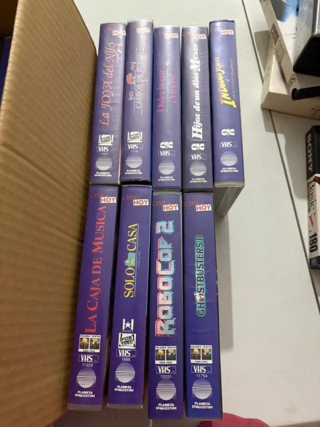Lote Películas VHS Clásicas