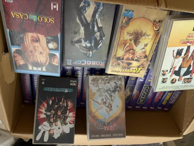 Lote Películas VHS Clásicas