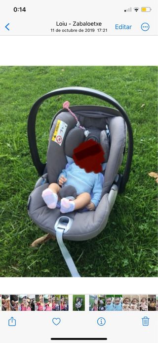 Carrito Trio Cybex Priam Cloud T Mirage Grey