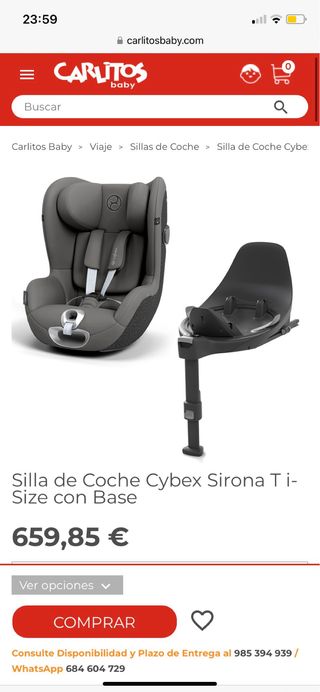 Carrito Trio Cybex Priam Cloud T Mirage Grey