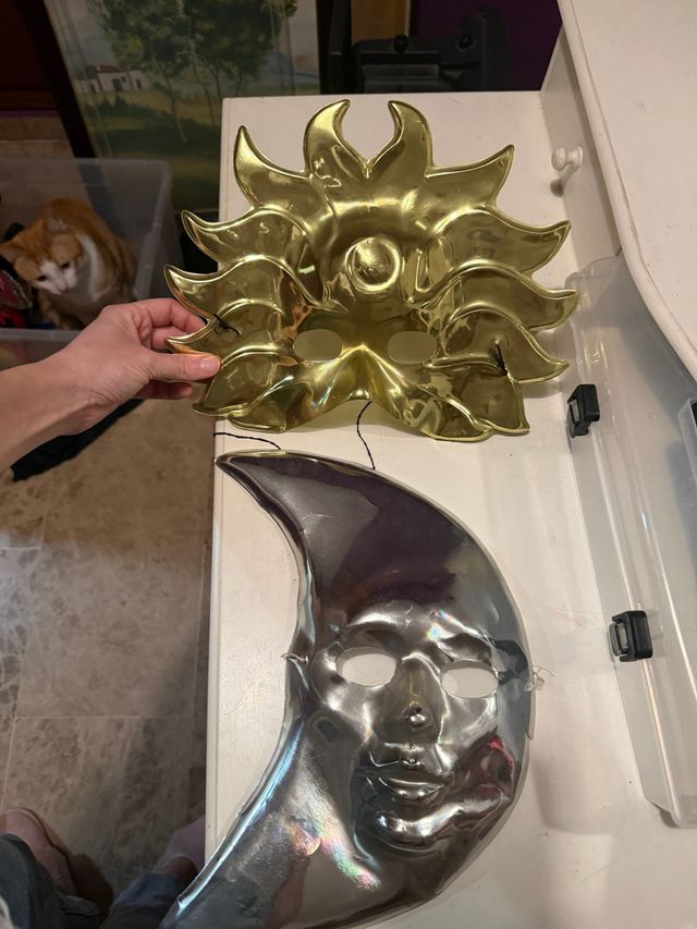 Maschere Veneziane Sole e Luna