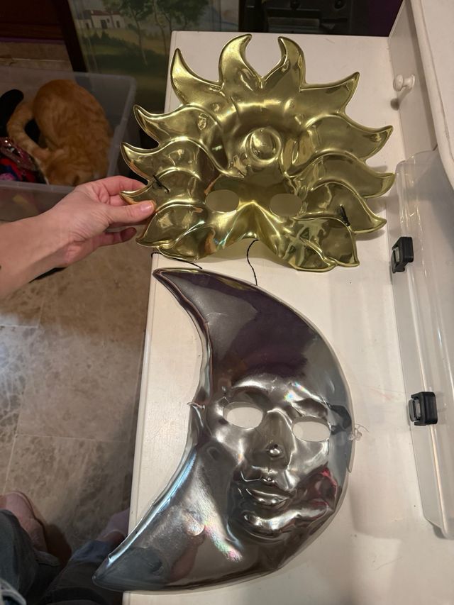 Maschere Veneziane Sole e Luna