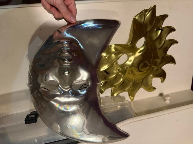 Maschere Veneziane Sole e Luna