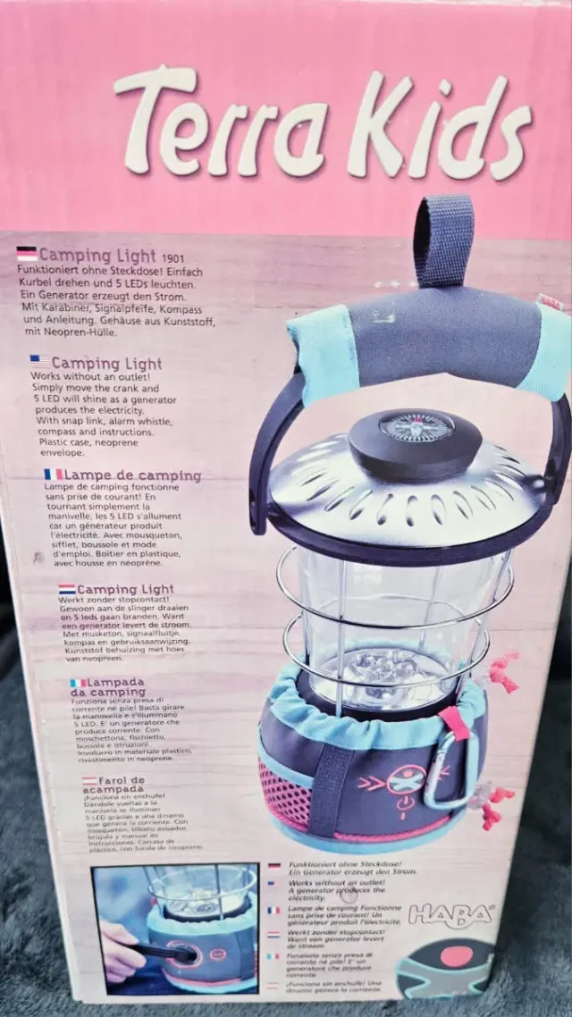 Lámpara de camping HABA Terra Kids