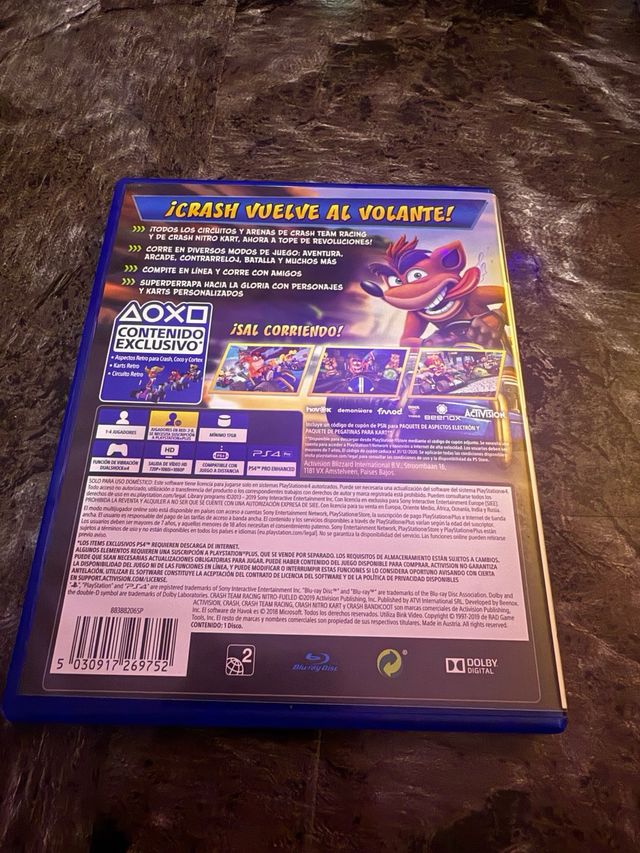 Crash Team Racing Nitro-Fueled PS4