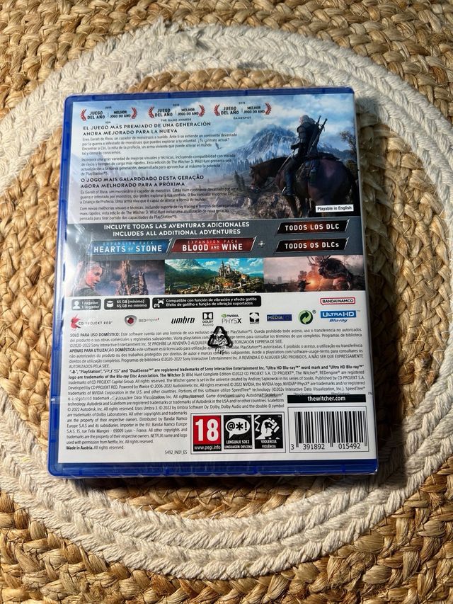(PRECINTADO) PS5 - The Witcher 3 Complete Edition