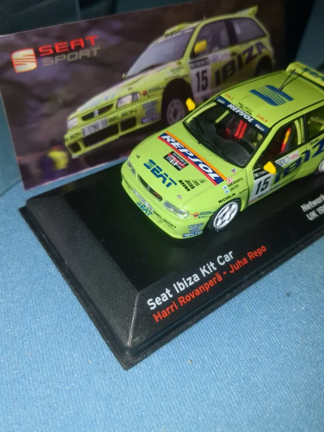 Coche Seat Ibiza Kit Car 1:43