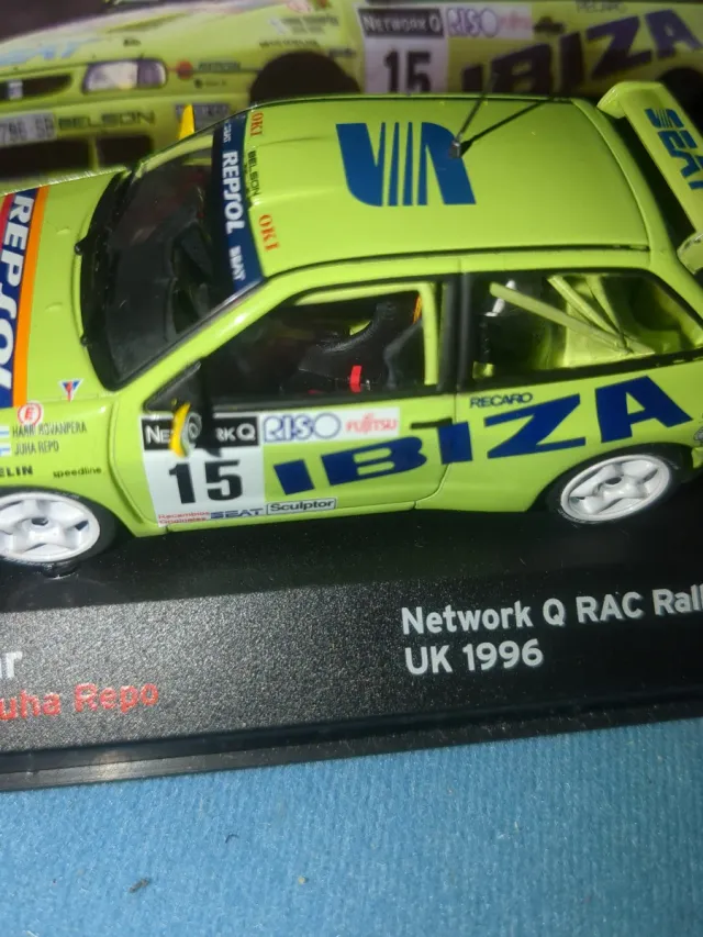 Coche Seat Ibiza Kit Car 1:43