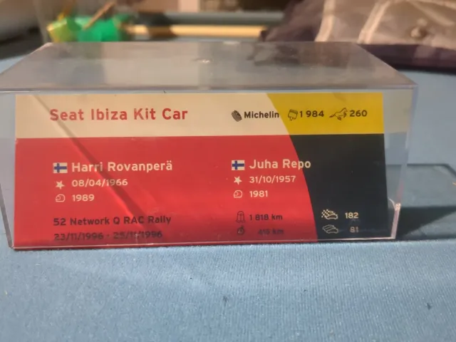 Coche Seat Ibiza Kit Car 1:43
