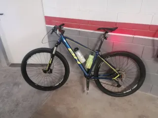 Bicicleta Montaña BH Azul y Amarilla