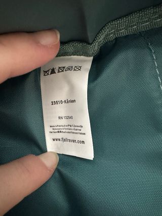 Mochila 16L azul/verdosa