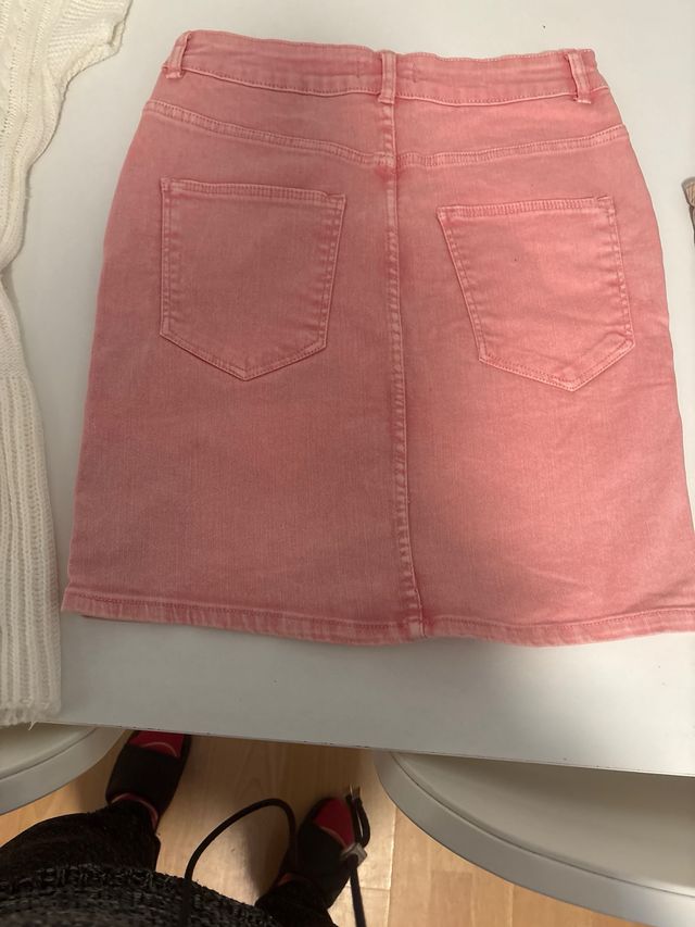 Vestido de punto blanco + complementos