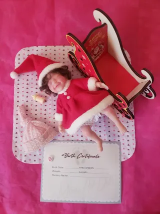 Ultima Bebe Navidad y Trineo