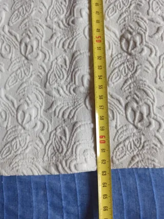 Camiseta Cortefiel blanca manga acampanada