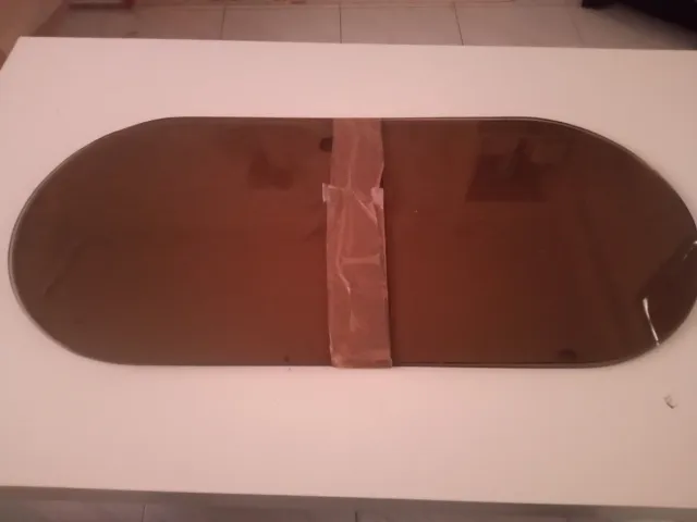 Cristales ovalado tintado