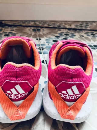 Zapatillas Nike Niña Rosa Velcro