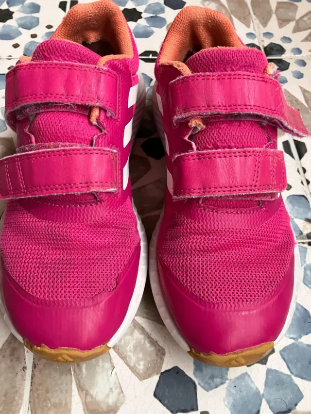 Zapatillas Nike Niña Rosa Velcro