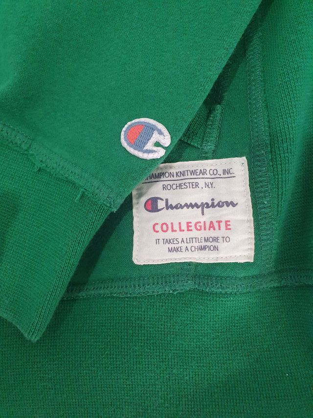 Felpa Champion Collegiate Verde - Taglia M