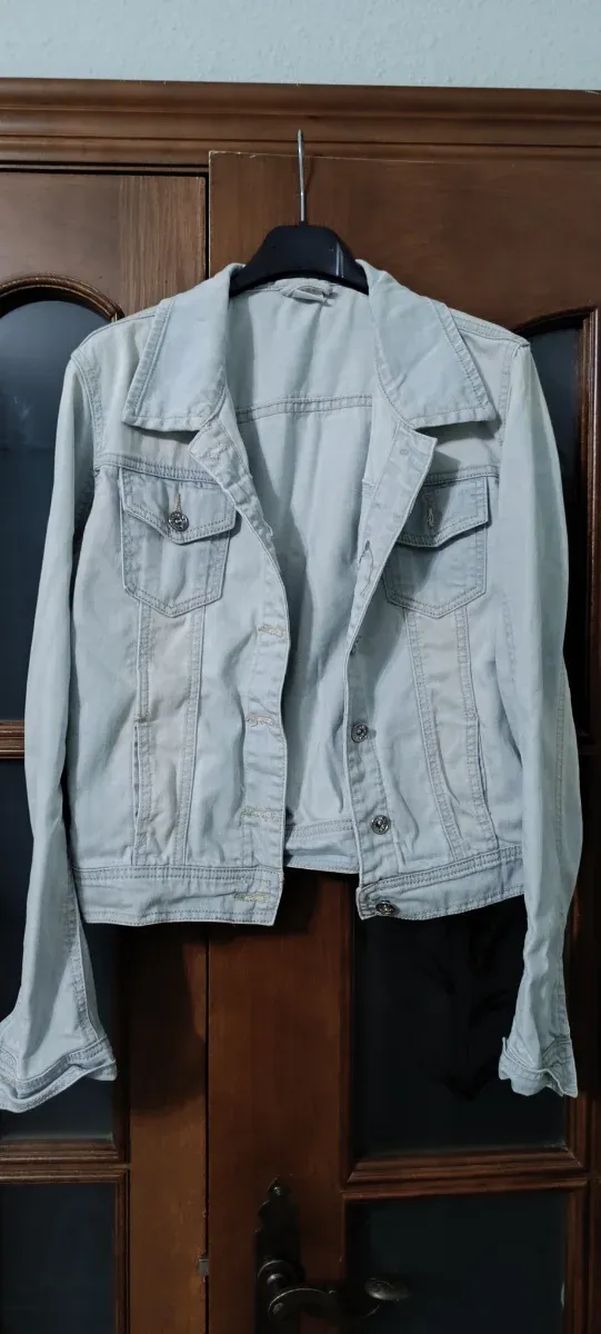 Chaqueta vaquera mujer azul