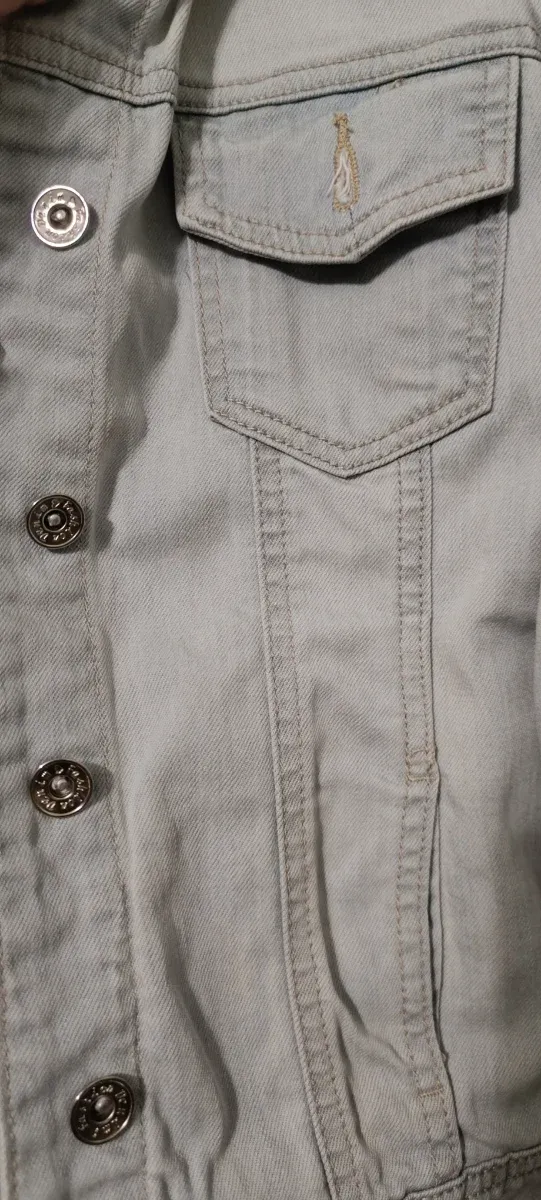 Chaqueta vaquera mujer azul