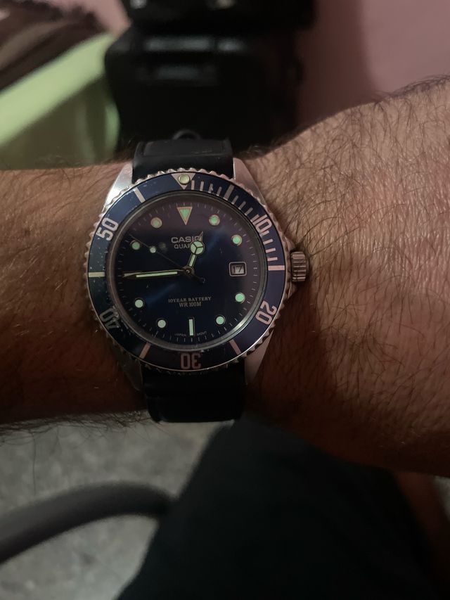 Reloj Casio Quartz WR 100M