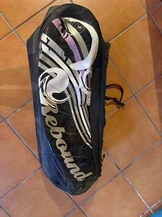 Raquetero Tenis/Pádel Tecnifibre Negro