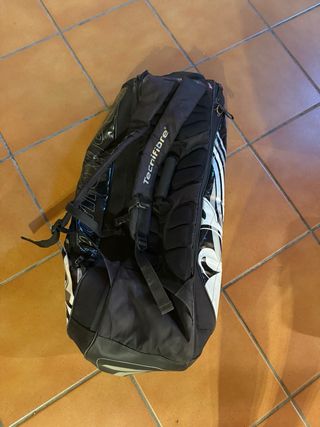 Raquetero Tenis/Pádel Tecnifibre Negro