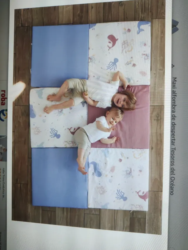 ALFOMBRA DE DESPERTAR TESOROS DEL OCÉANO 5 en 1