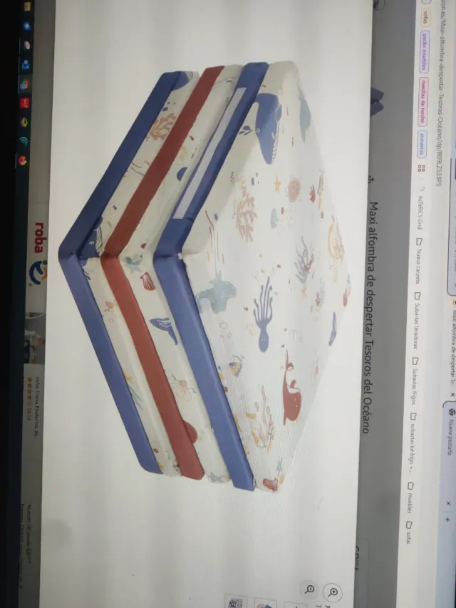 ALFOMBRA DE DESPERTAR TESOROS DEL OCÉANO 5 en 1