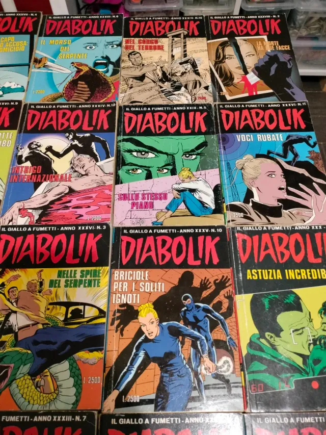 Diabolik - 76 fumetti anni "90"