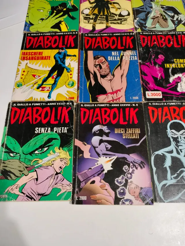 Diabolik - 76 fumetti anni "90"
