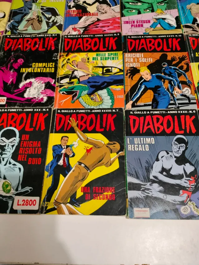 Diabolik - 76 fumetti anni "90"