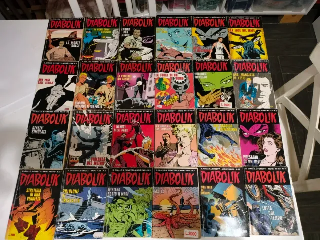 Diabolik - 76 fumetti anni "90"