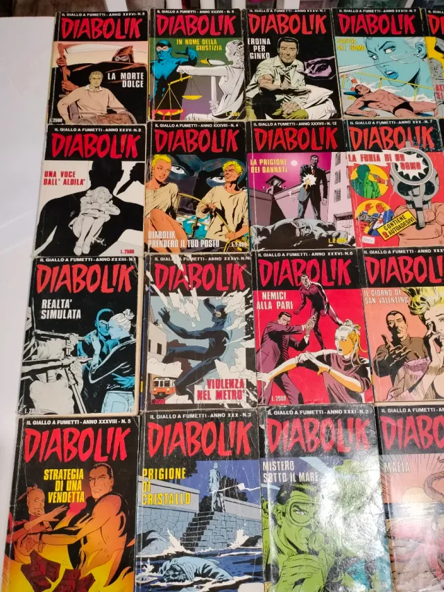 Diabolik - 76 fumetti anni "90"