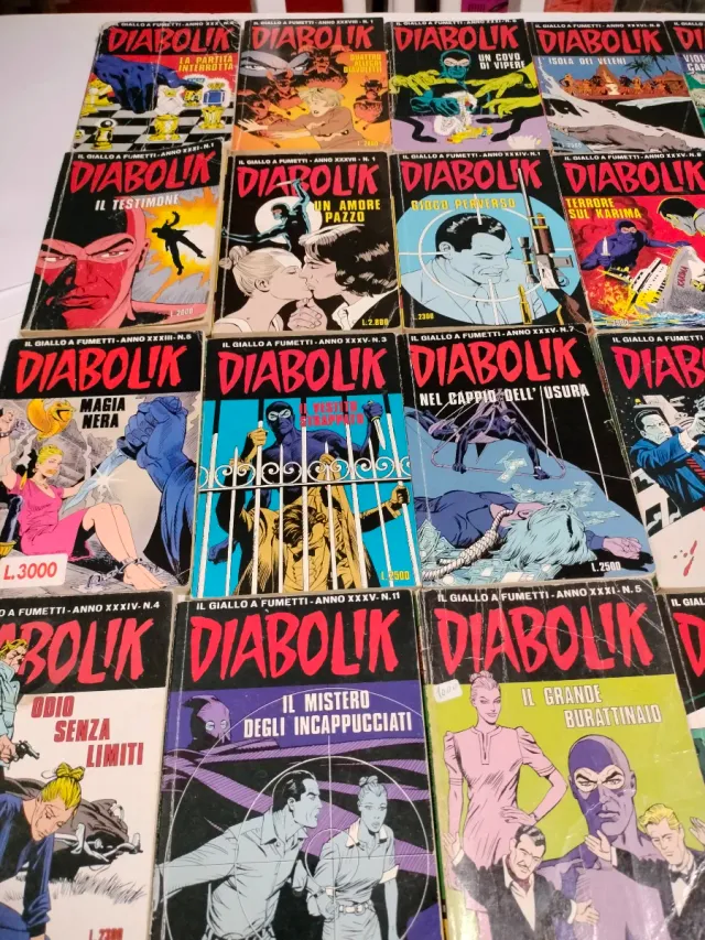 Diabolik - 76 fumetti anni "90"