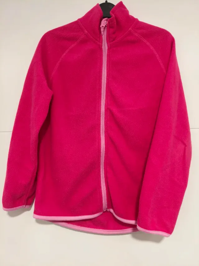 Forro polar niña rosa fucsia