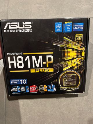 Placa Base Asus H81M-P PLUS LGA 1150