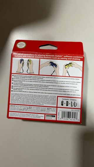 Joy-Con Pair Azul Neón y Amarillo Neón