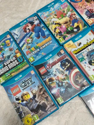 Lote 9 Juegos Nintendo Wii U